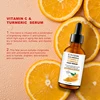 Vitamin C Turmeric Serum Facial Whitening Anti Aging Wrinkle Moisturizing Essence Face Korean Cosmetics Skin Care Shrink Pores 6