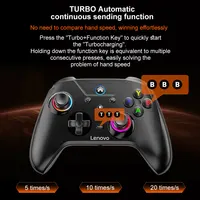 Lenovo S02 Wireless Bluetooth Gaming Controller, Dual Hall Trigger Wireless Gamepad, For Switch, PC, Android, IOS, TV 5