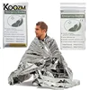 Emergency Blanket Outdoor Survival First Aid Military Rescue Kit Windproof  Waterproof Foil Thermal Blanket for Camping Hiking 1