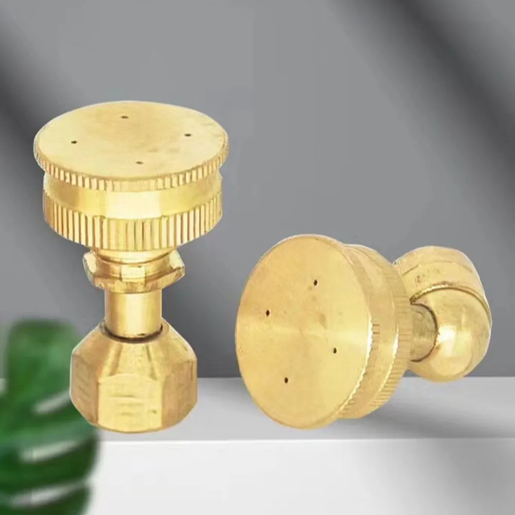 

Adjustable 4 Hole Brass Sprayer Nozzle M14 Atomizing Spray Fitting Hose Fitting For Public Green Space Gardens And Agricultura