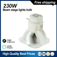 Free Shipping beam 230w 7r 230w sharpy beam Light bulb moving beam buld 230 beam lamp 230 SIRIUS HRI230W For Stage lighting 1