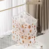 Drying Basket Clean Zipper Opening Design Layering Up And Down Strong Lanyard Good Air Permeability Household Clothes Basket 3