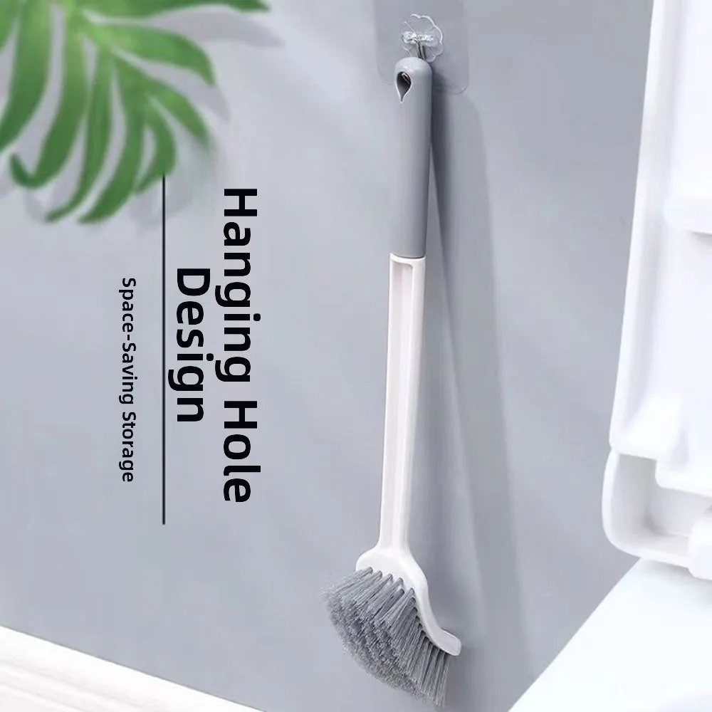 Soft Hair Long Handle Toilet Brush Wall Mounted Corner Gap Cleaning Brush No Dead Corners Bathroom Accessories