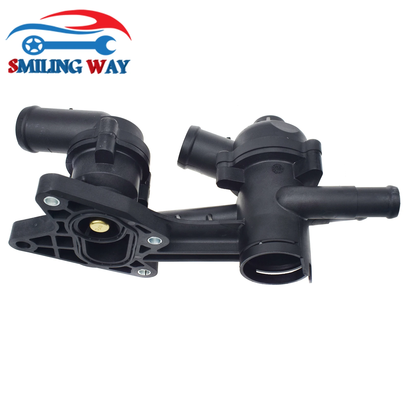Thermostat Housing & Sensor or Coolant Hose Pipe Connector For Audi VW Seat Skoda 03C121026M 03C121111AE 03C121065K 03C121065B
