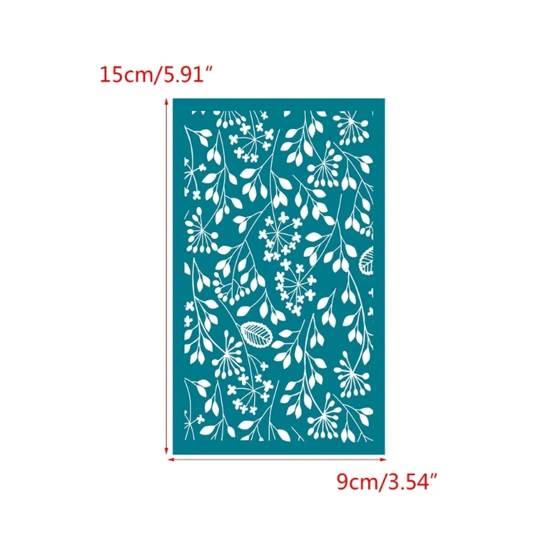 Silk Screen Stencils for Polymers Clay 3.5x6inch Reusable Silkscreens Print Kits for DIY Polymers Clay Jewelry Makings silkscreen stencils