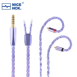 NiceHCK Spacecloud Ultra Flagship Earbud Cable 6N Silver Plated OCC+7N OCC Mixed Wire 3.5/2.5/4.4 MMCX/0.78/N5005 Pin For A7