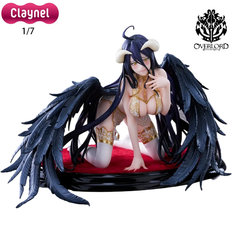 

Оригинал Claynel (вращающийся) 1/7 OVERLORD Albedo нижнее белье Ver. Аниме экшн-фигурки из ПВХ 15,4 см, Коллекционная модель