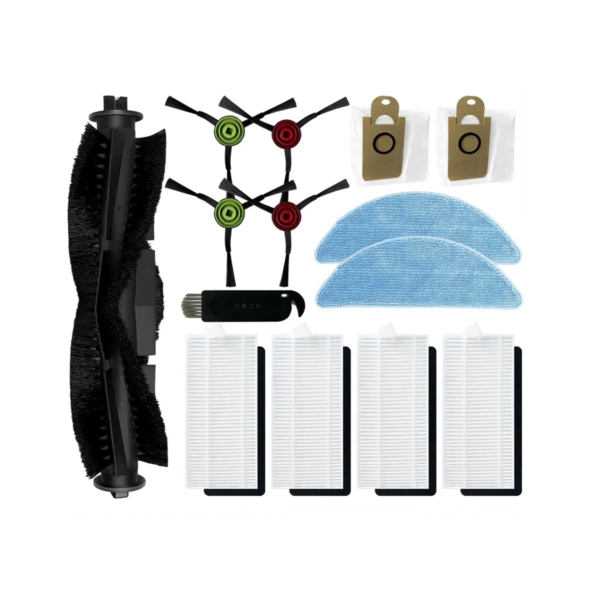 

For HONITURE Q6 SE Robot Vacuum Cleaner Main Side Brush Hepa Filter Dust Bag Mop Replacement Spare Parts Accessories