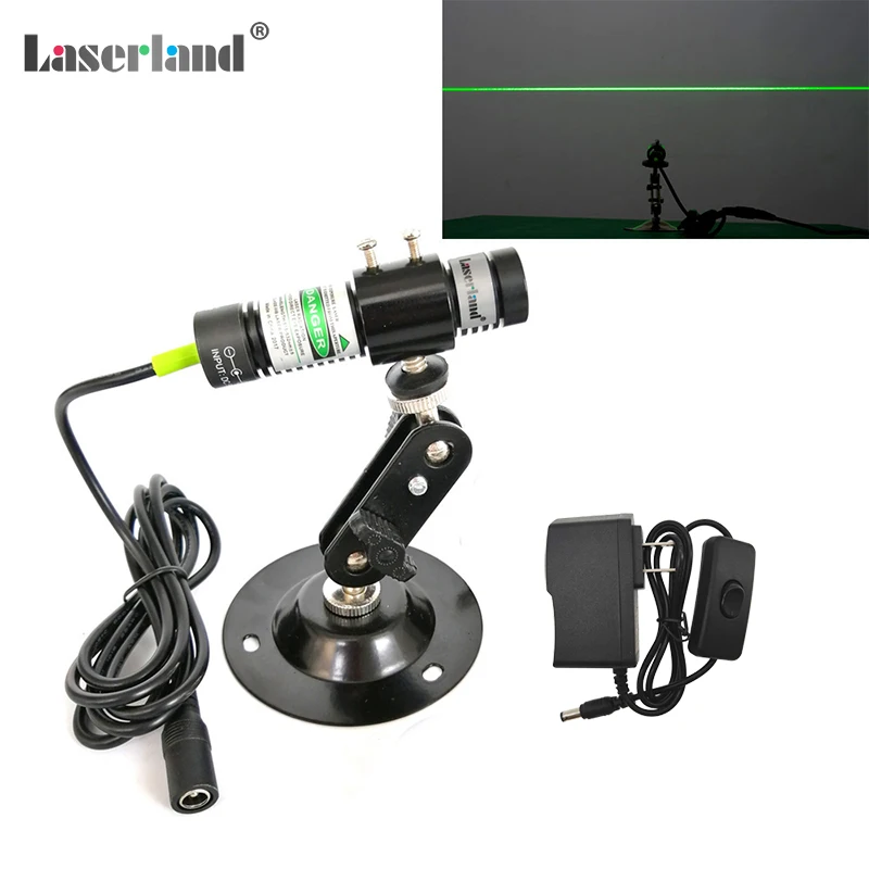 

532nm Green Line Laser Module Generator Locator for Wood Stone Sawmill Swamp Haunted House 1875