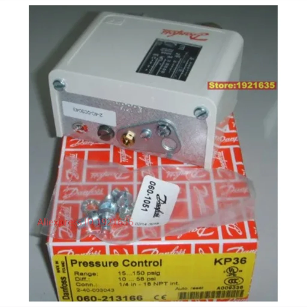 Original DAN.FOSS KP36 060-214491 Pressure Control Switch Update Version of 060-213166 FAIRSZ STORE