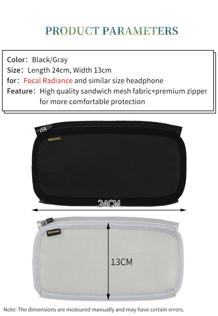 Headphone Head Beam Cover for Focal Radiance Earphone Protective Case Radiance Headset Headbeam Sleeve