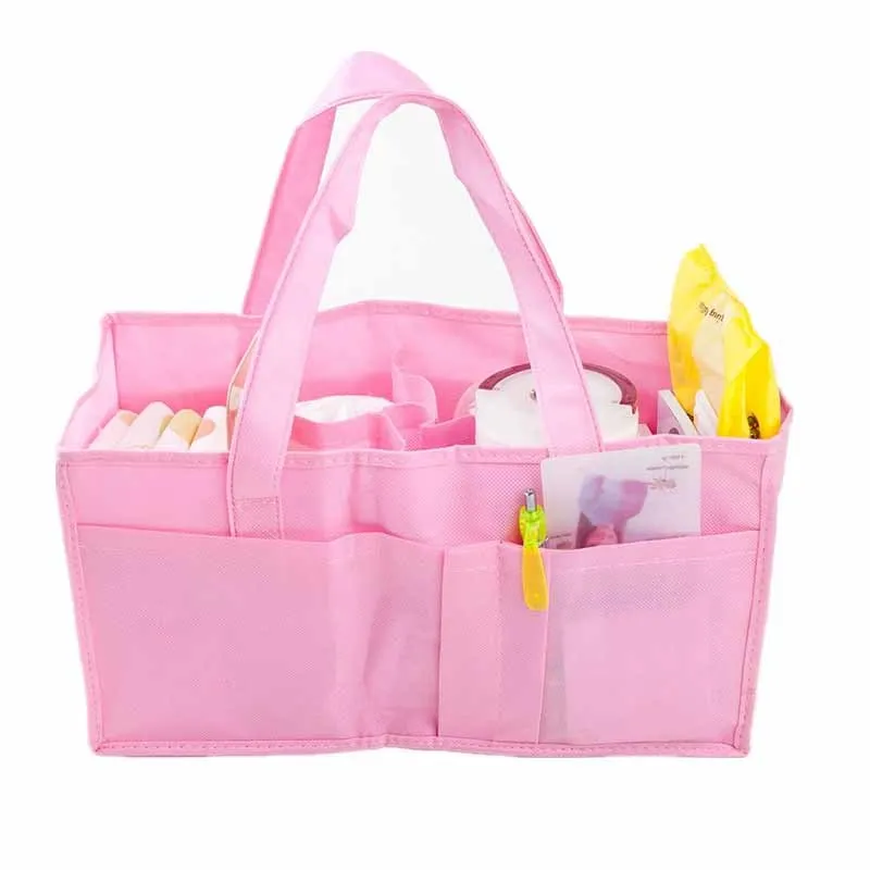 

Handheld Mommy Bag High-capacity Portable Mummy Bag Liner Multi-purpose Non-woven 7-compartment Bag Maternal and Child Supplies