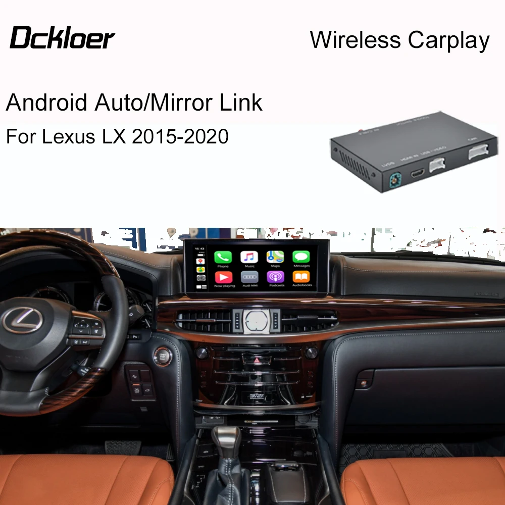 LXWirelessAppleCarPlayForLexusLX57020152021WithMirrorLink