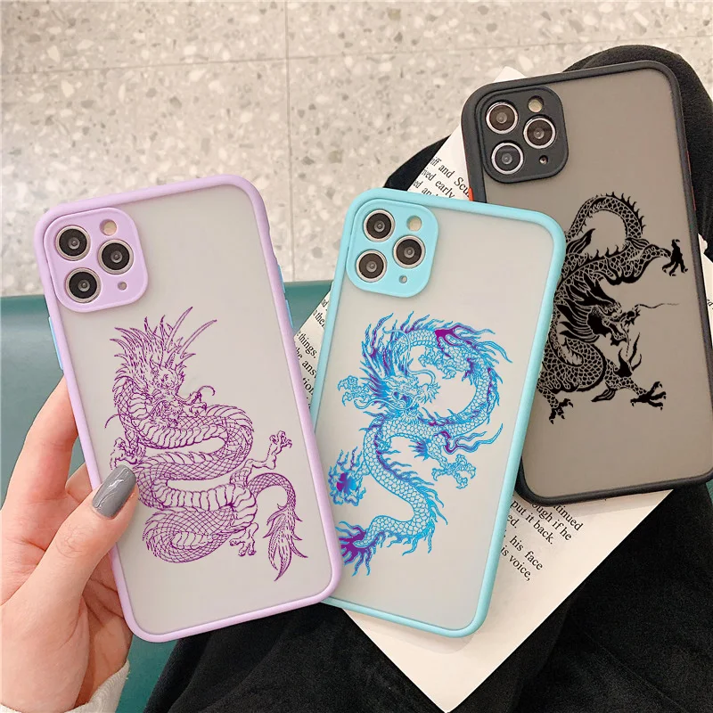 Dragon Design Fashion Phone Case - Stylish Hard PC Back Cover