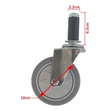  ALWAYSME Laundry Cart Wheels For Collapsible X Carts 