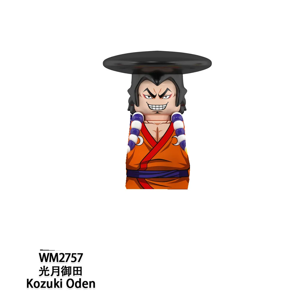 Anime One Piece Mini Action Figures Yuta Aini Lulu Leijiu Kaiduo Charlotte Building Blocks Doll Desktop Children Holiday Gifts