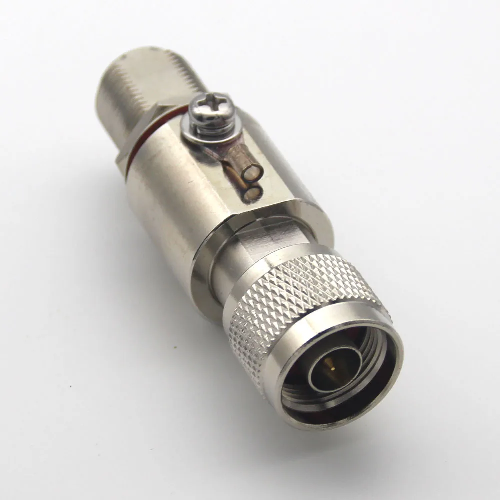 Feeder Lightning N Type Lightning Arrester Antenna or Weak Base Station Arrester Male To Female Connector