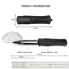 Camping Hunting Folding Knife 440C Sharp Blade ABS Non-slip Handle Outdoor Wilderness Adventure Survival Practical Tool Gift 6