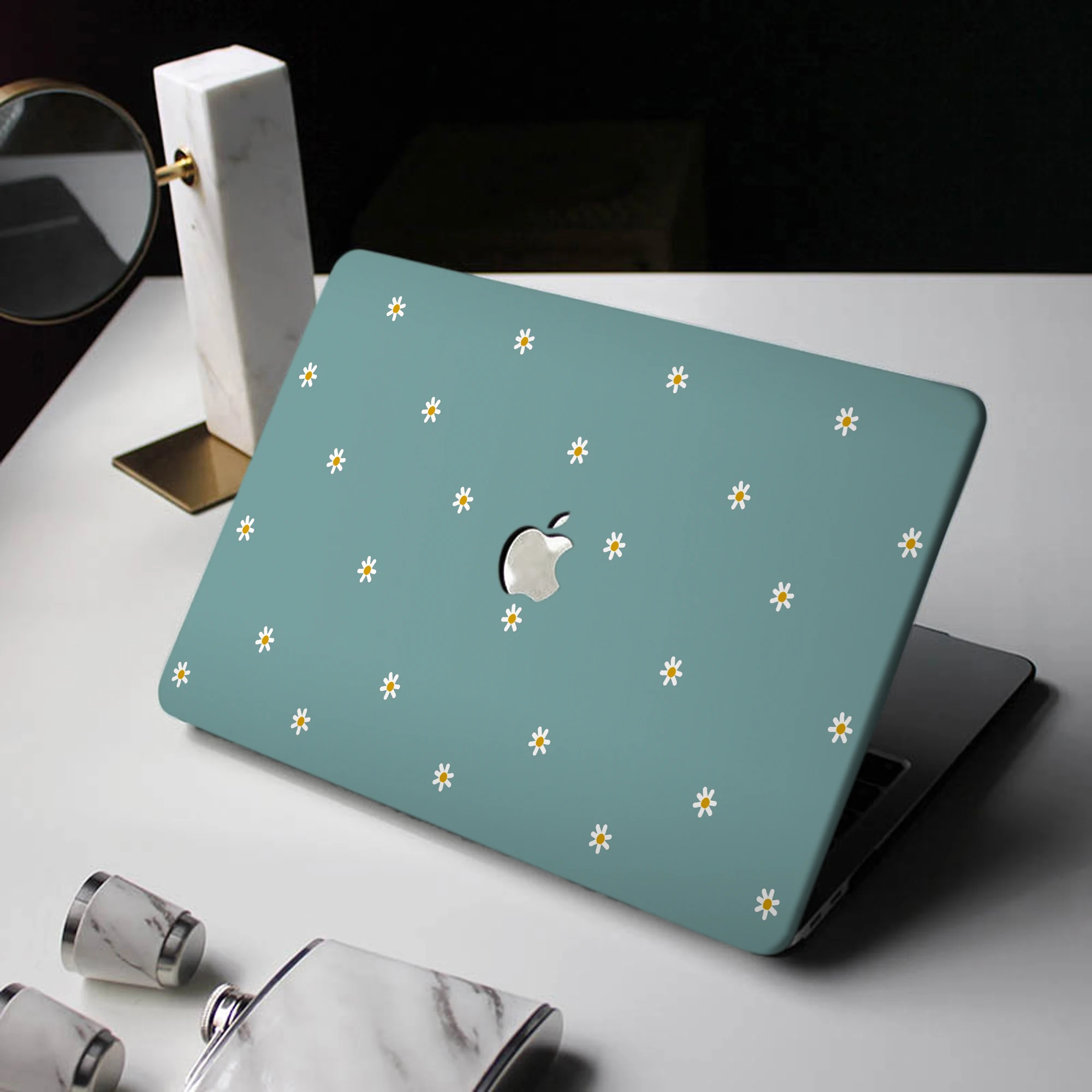 Moder Flor Case do Portátil para Macbook Air 13 m2 2023 A2681 A2337 A2179 A2338 m1 Chip Pro A2289 Mac Livro A1466 Mais Recente Versão - Imagem 6