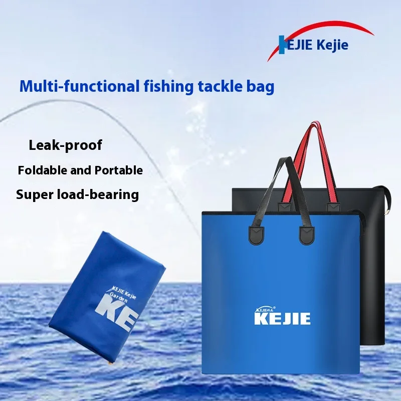 Sac tote de pêche étanche grande capacité portable multifonction pour équipement de pêche