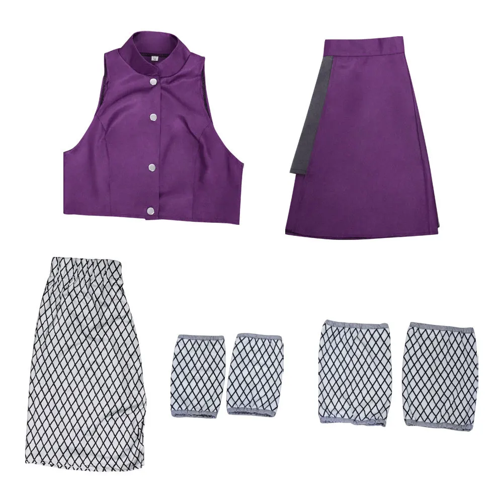 Naruto: Yamanaka Ino | Purple Ninja Outfit Cosplay Costume Set 29 Buy Ino Shika Cho Cosplay Costume Set