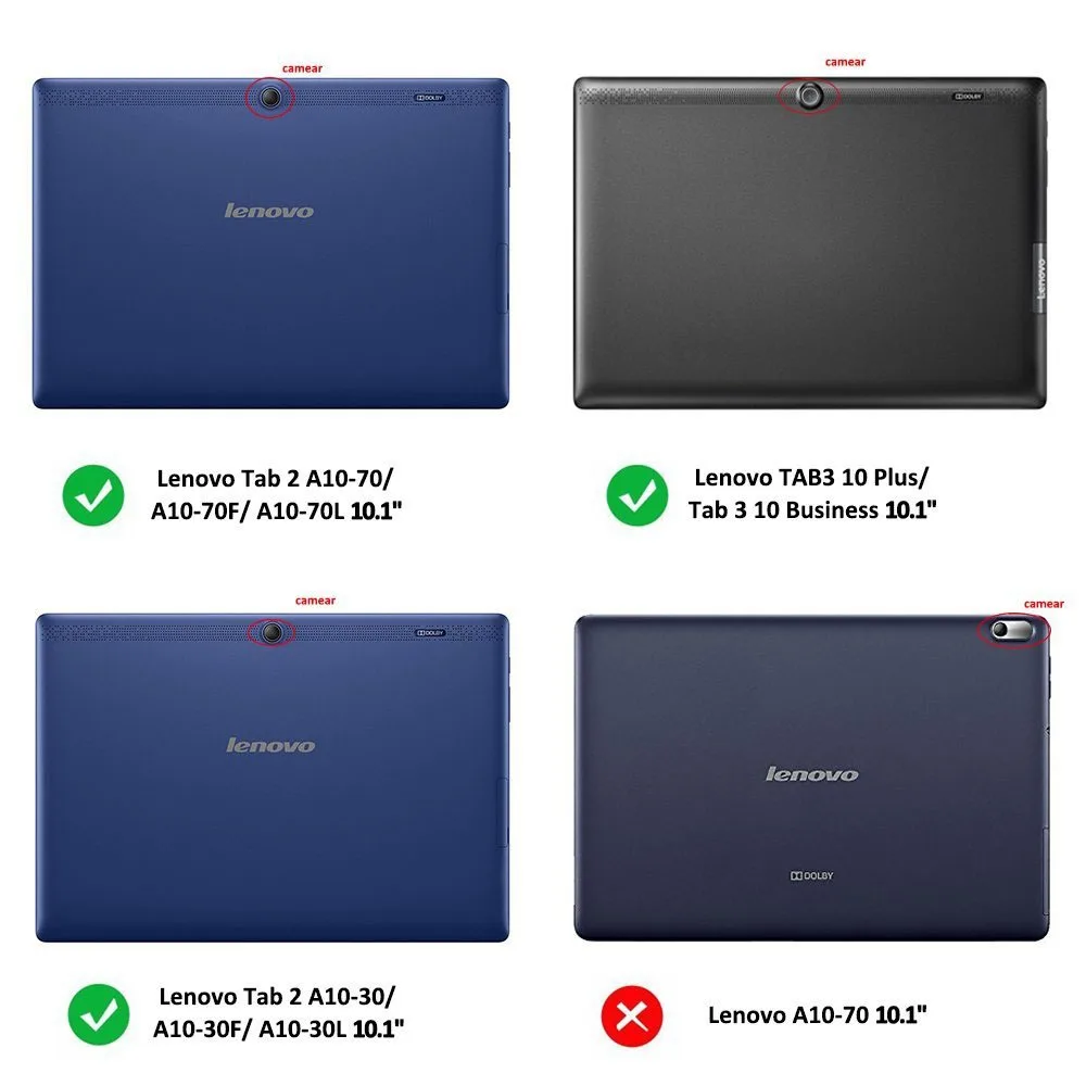 Slim Magnetic Cover with Hard Back