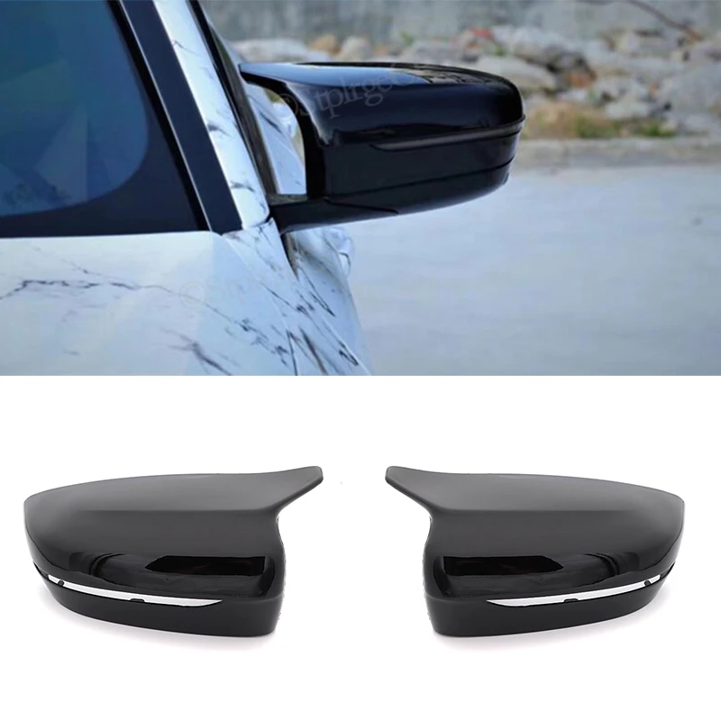 1pair Mirror Covers Fit Caps Replacement Side Rear Door Wing Rear-View For BMW 4 5 7 Series G11 G12 G14 G15 G16 G30 G31 | Автомобили и