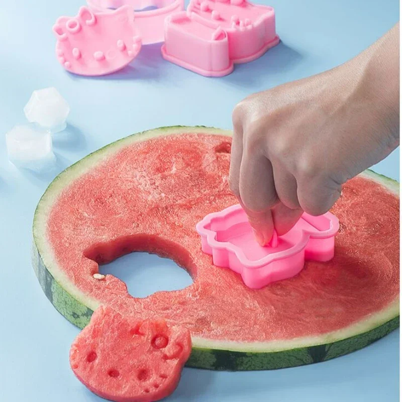 

Hello Kitty Sanrio аниме форма для фруктов печенье Форма для моделирования еды симпатичная кухонная утварь кавайное сердце для девочки подарок на день рождения