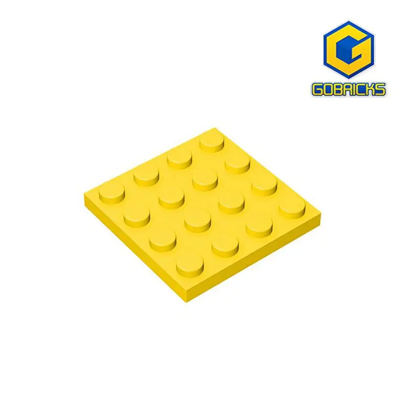 Gobricks Gds-519 Building Block Compatibile Con Lego 3031 Piastra 4X4 - 4X4 Piastre Assemblaggi Particelle Parti Moc