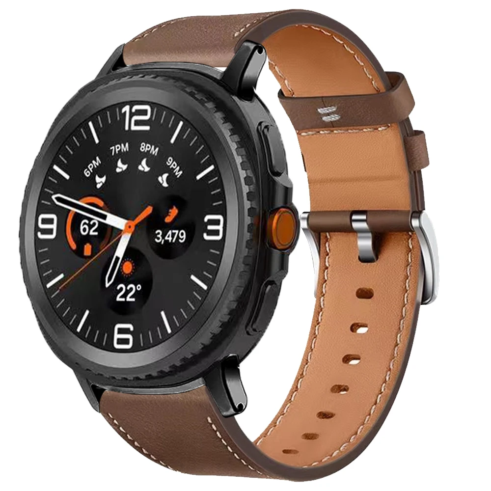 Premium Soft Leather Watch Strap – Casual Wristband