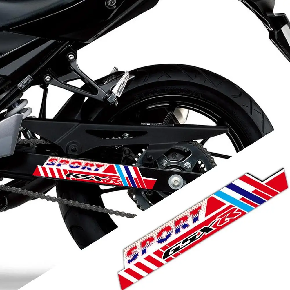 Gsxr600/750/gsx250r 오토바이 스티커에 적용 가능한 반사 스티커 레이싱 카 서스펜션 댐핑 범퍼 데칼