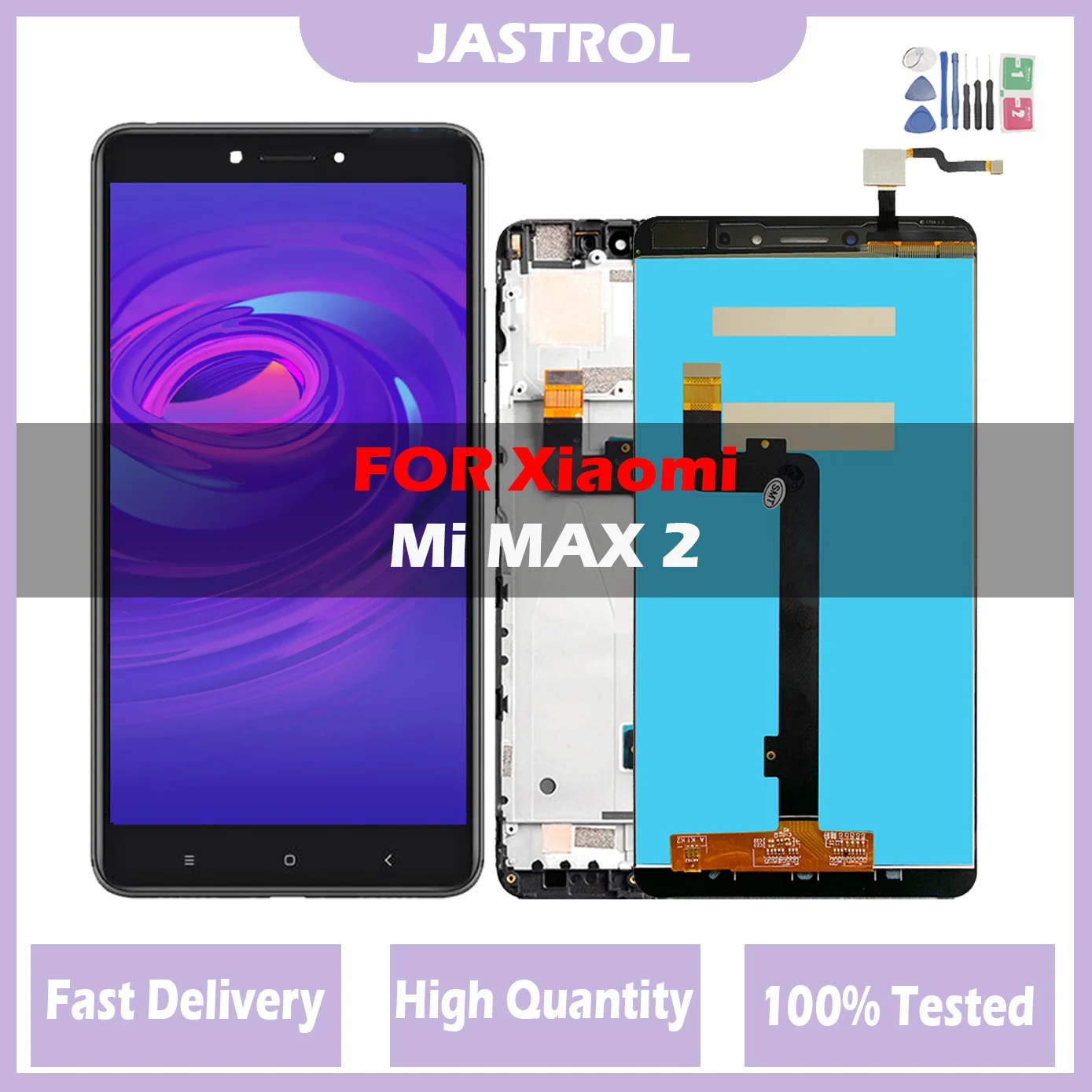 

Original NEW LCD For Xiaomi Mi MAX 2 LCD Display Touch Screen Digitizer Assembly With Frame For Mi Max2 LCD Screen