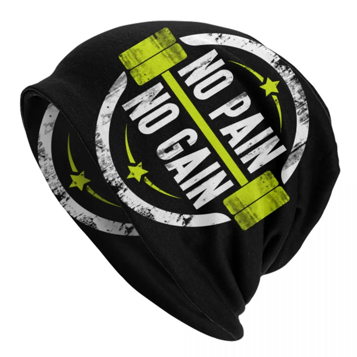 

Шапочка без боли, без коэффициента усиления, головные уборы для мужчин и женщин, сезон осень-зима, Спортивная мотивация, шапочки для фитнеса, облегающие шапки, шапки