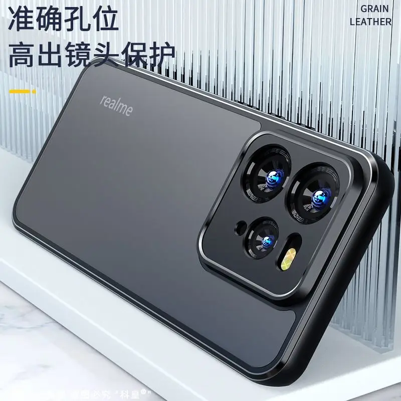 Luxury Matte Acrylic Transparent Shockproof Bumper Case