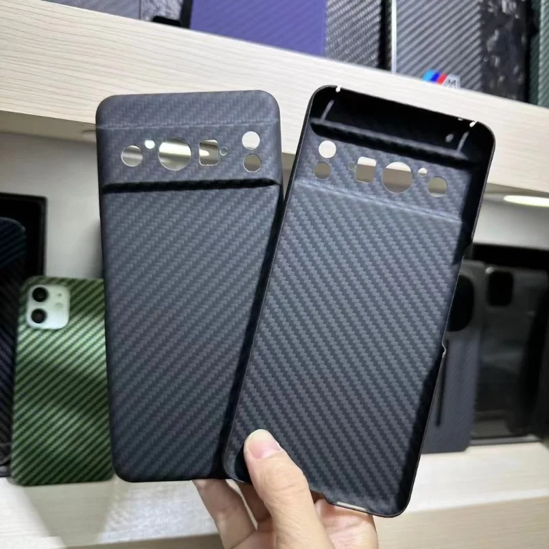 

For Google Pixel 8pro Case Carbon Fiber Military Grade Bumpers Armor Cover Aramid Fiber Ultra-thin For Google Pixel 8 5G Case