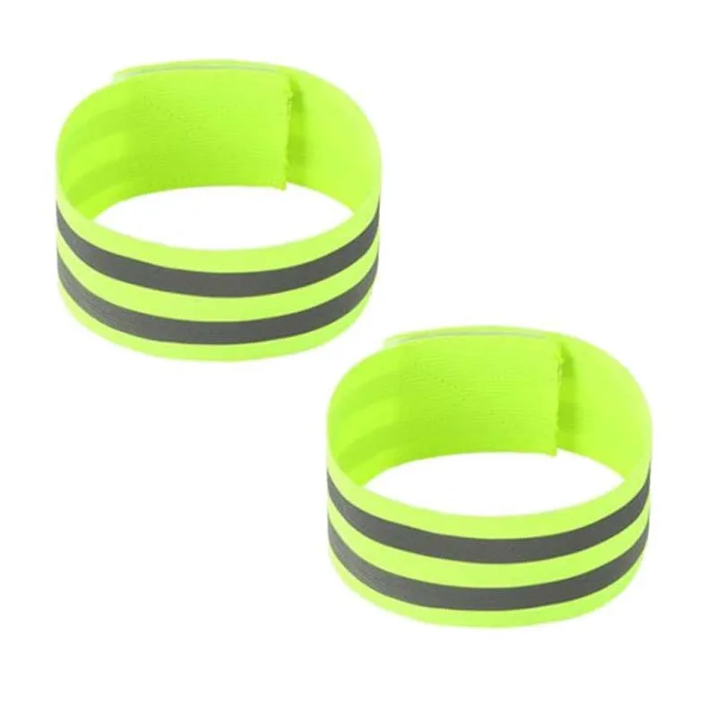 Takefuns - 2 Fasce Riflettenti, In Tessuto Riflettente, Fascia Per - Foto 11