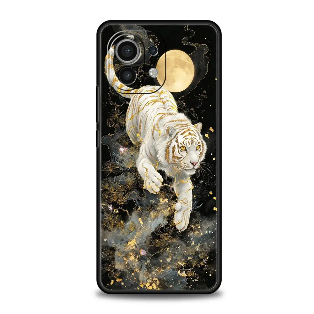 White Tiger Phone Case – Soft Protective Cover