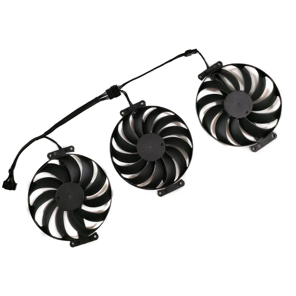 

95MM T129215SU,Graphics Card Fan,VGA Cooler For ASUS ROG-STRIX-RX6700XT-O12G-GAMING,TUF-RX6800XT-O16G-GAMING,TUF-RX6900XT-O16G