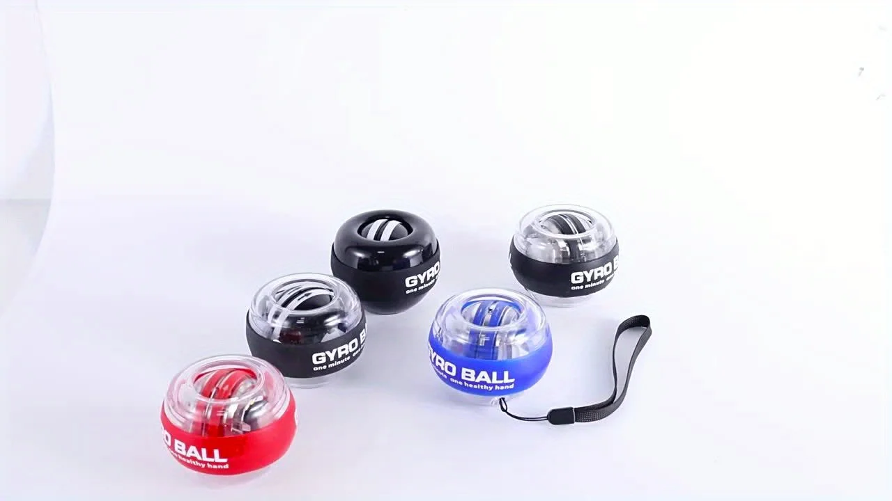 Wrist training ball, wrist intensifier gyro, self-starting forearm trainer, gyro ball 5