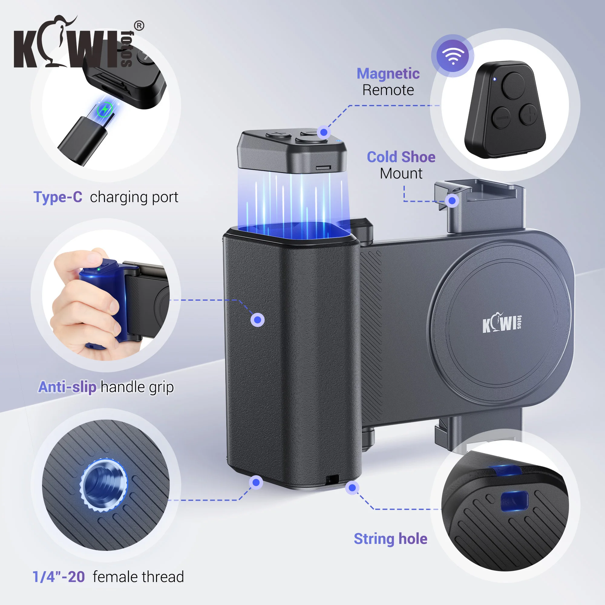 Jjc Smartphone Grip Handle Trepied Cellulaire JJC Phone Camera