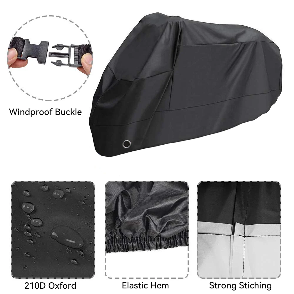 Motorcycle covers tarpaulin Cover Cloth moto Scooter Cover Protector waterproof Rain Dustproof Bike Bicycle Case Tent motorcycle cover scooter cover bicycle gear cover
