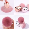 1PCS Professionals Nails Art Mushroom Brush Round Paint Gel Dust Cleaning Make Up Brush Manicure Accessories equipment Tools 2