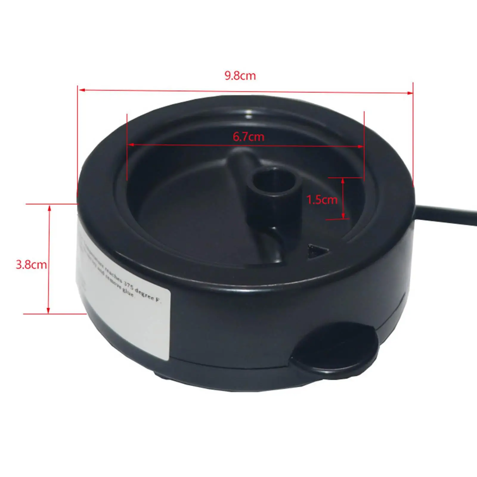 Pot 60 Constant Temperature Control, Hot Pot Durable ,Glue Electric Stove Crafts, ,DIY Hairdressing Floral