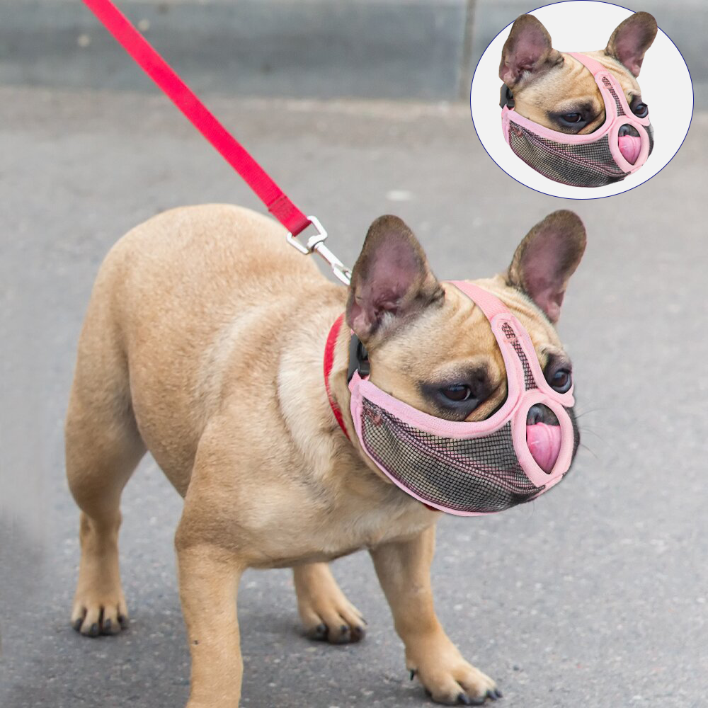 Mouth Mesh Durable Dog Muzzle Eco-friendly Dog Mouth Cover Wear-resistant Pet accessories Dog Mouth protector Anti-biting Tool