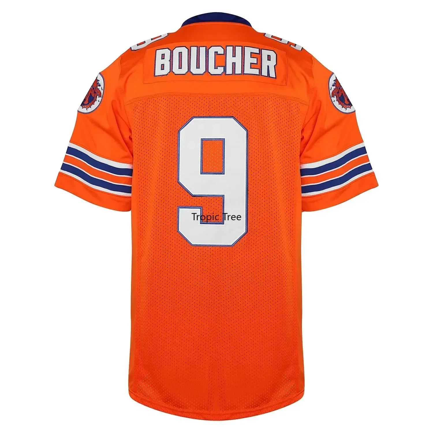 The Waterboy Jersey 9 Bobby Boucher Jerseys Movie Mud Dogs Bourbon Bowl Football Jersey 50th Anniversary Us Mens Size S-3XL