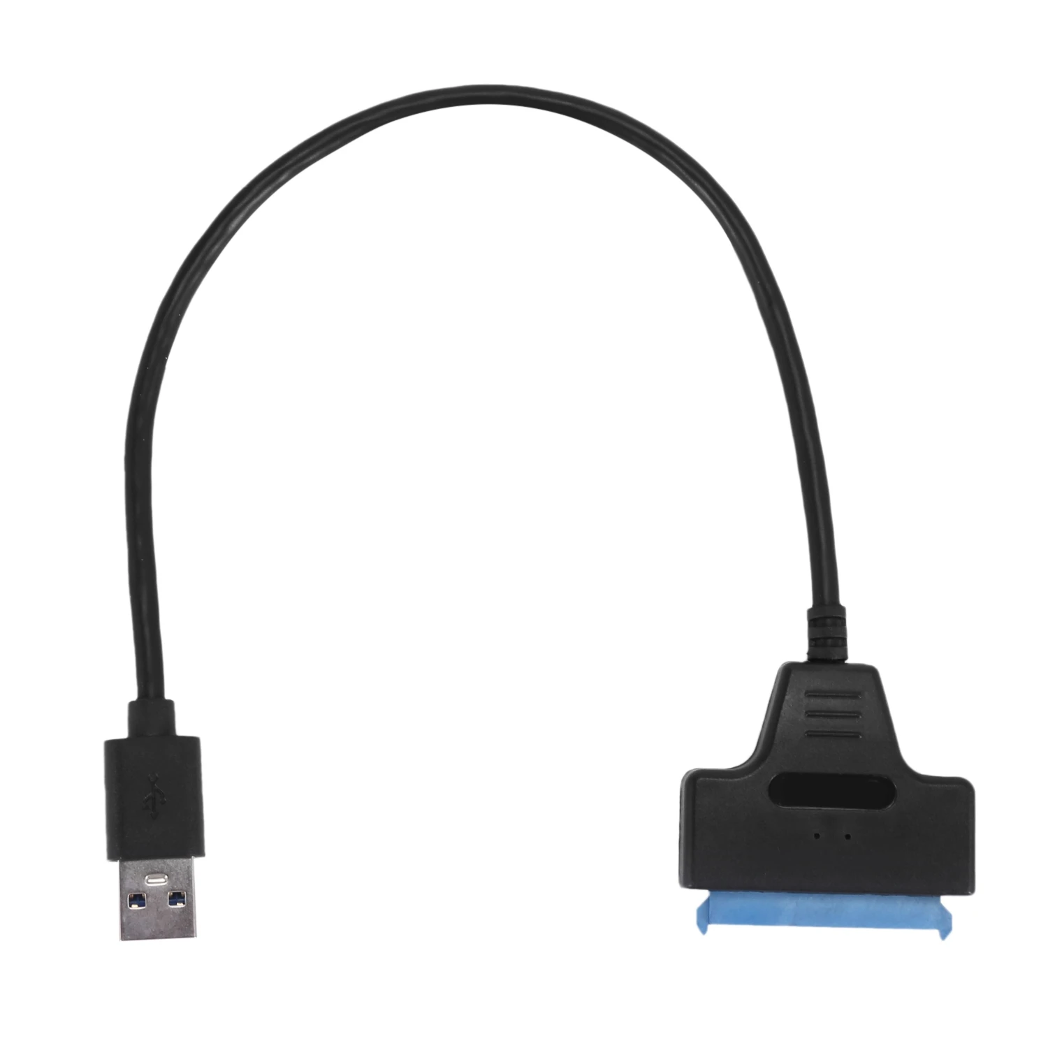 

Переходник для жесткого диска SATA с USB 3,0 на 2,5 дюйма, кабель адаптера SDD SATA на USB 3,0, черный