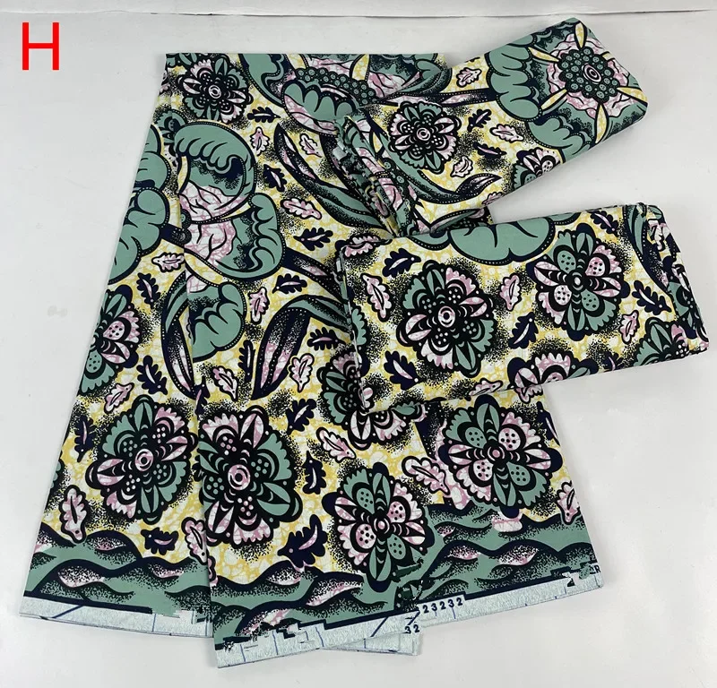 Wholesale prices 2024 latest 100% cotton african real wax prints fabric Guaranteed veritable ankara wax nigerian style 5