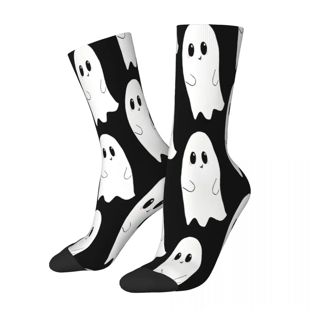 

Cute Ghost Socks Male Mens Women Winter Stockings Polyester