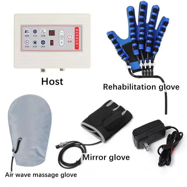 

Upgraded Rehabilitation Robot Gloves Stroke Hemiplegia Cerebral Infarction Training Equipment Finger Exerciser Finger Recovery