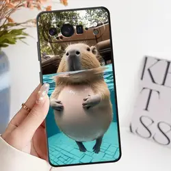 Capybara Cute Fun Phone Cover Case - Google Pixel 8 Pro (Mix01)